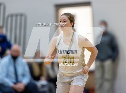 Thumbnail 1 in Lincoln Lutheran vs. Arlington photogallery.