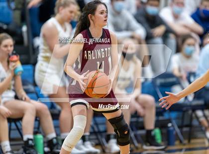Thumbnail 2 in Lincoln Lutheran vs. Arlington photogallery.