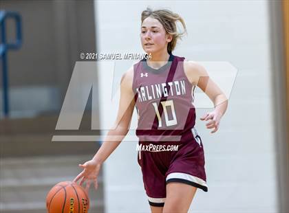 Thumbnail 1 in Lincoln Lutheran vs. Arlington photogallery.