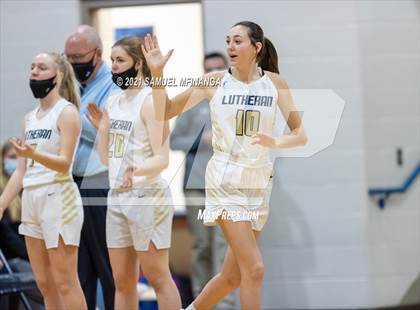 Thumbnail 2 in Lincoln Lutheran vs. Arlington photogallery.