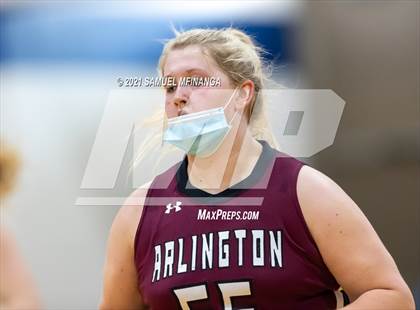 Thumbnail 2 in Lincoln Lutheran vs. Arlington photogallery.