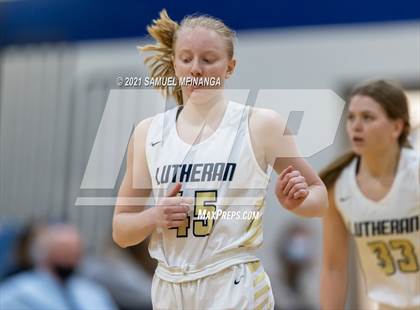 Thumbnail 1 in Lincoln Lutheran vs. Arlington photogallery.