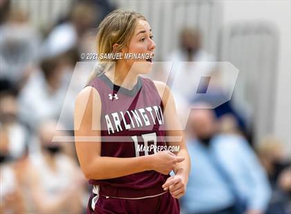 Thumbnail 2 in Lincoln Lutheran vs. Arlington photogallery.