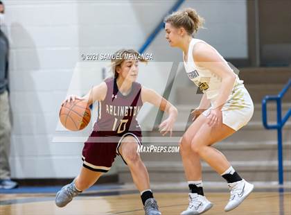 Thumbnail 1 in Lincoln Lutheran vs. Arlington photogallery.