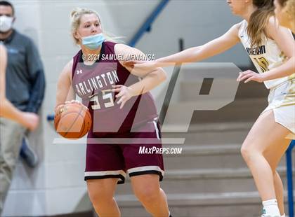 Thumbnail 3 in Lincoln Lutheran vs. Arlington photogallery.