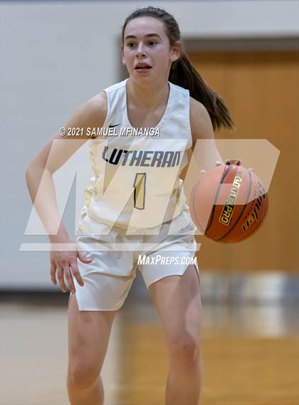 Thumbnail 2 in Lincoln Lutheran vs. Arlington photogallery.