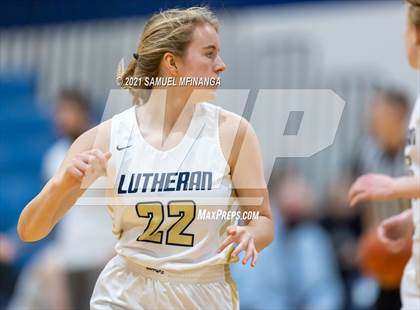Thumbnail 2 in Lincoln Lutheran vs. Arlington photogallery.