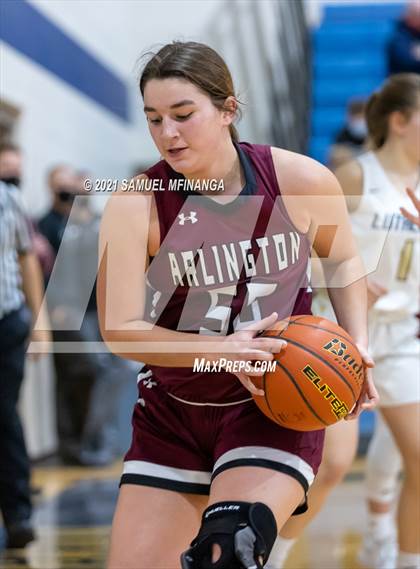 Thumbnail 3 in Lincoln Lutheran vs. Arlington photogallery.
