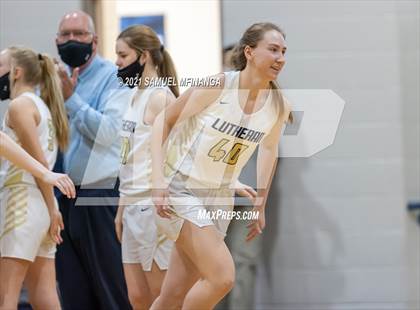 Thumbnail 3 in Lincoln Lutheran vs. Arlington photogallery.