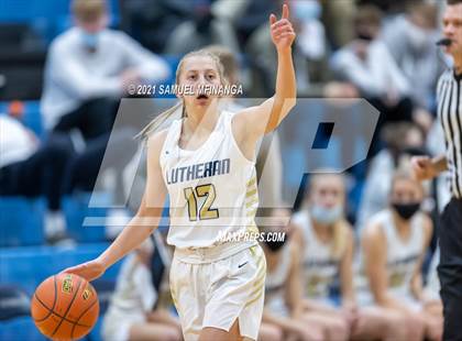 Thumbnail 2 in Lincoln Lutheran vs. Arlington photogallery.