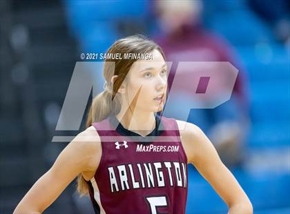 Thumbnail 3 in Lincoln Lutheran vs. Arlington photogallery.