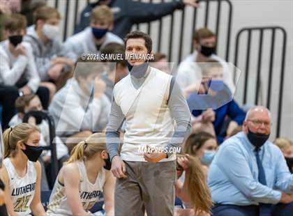 Thumbnail 3 in Lincoln Lutheran vs. Arlington photogallery.