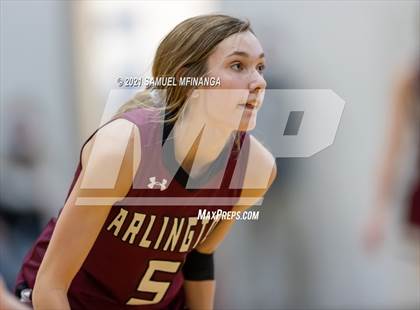 Thumbnail 1 in Lincoln Lutheran vs. Arlington photogallery.