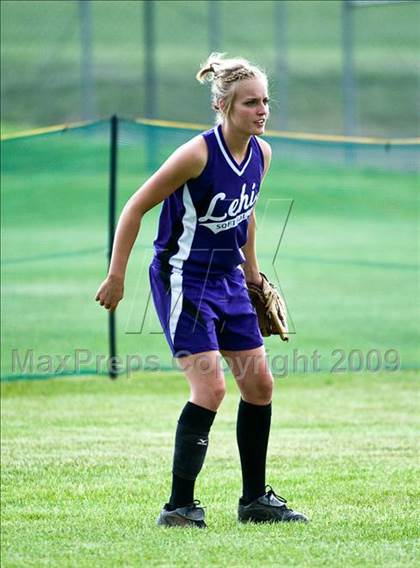 Thumbnail 2 in Lehi vs Riverton (5A State Tournament) photogallery.