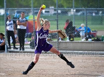 Thumbnail 1 in Lehi vs Riverton (5A State Tournament) photogallery.