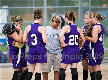 Thumbnail 3 in Lehi vs Riverton (5A State Tournament) photogallery.