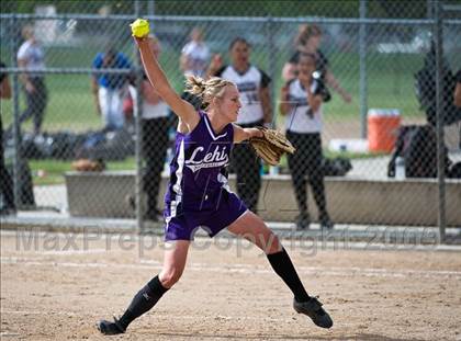 Thumbnail 1 in Lehi vs Riverton (5A State Tournament) photogallery.