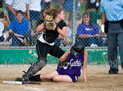 Thumbnail 3 in Lehi vs Riverton (5A State Tournament) photogallery.