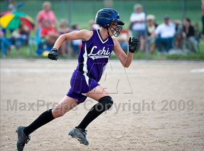 Thumbnail 3 in Lehi vs Riverton (5A State Tournament) photogallery.