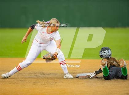 Thumbnail 1 in Orangefield vs Pollok Central (UIL Softball 3A D1 Bi-District Playoff Game 1) photogallery.