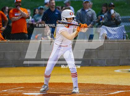 Thumbnail 2 in Orangefield vs Pollok Central (UIL Softball 3A D1 Bi-District Playoff Game 1) photogallery.
