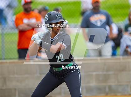 Thumbnail 1 in Orangefield vs Pollok Central (UIL Softball 3A D1 Bi-District Playoff Game 1) photogallery.