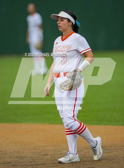 Thumbnail 1 in Orangefield vs Pollok Central (UIL Softball 3A D1 Bi-District Playoff Game 1) photogallery.