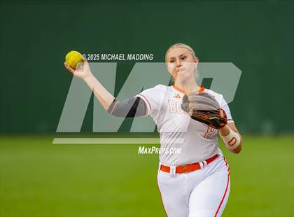 Thumbnail 2 in Orangefield vs Pollok Central (UIL Softball 3A D1 Bi-District Playoff Game 1) photogallery.