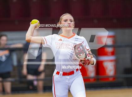 Thumbnail 3 in Orangefield vs Pollok Central (UIL Softball 3A D1 Bi-District Playoff Game 1) photogallery.