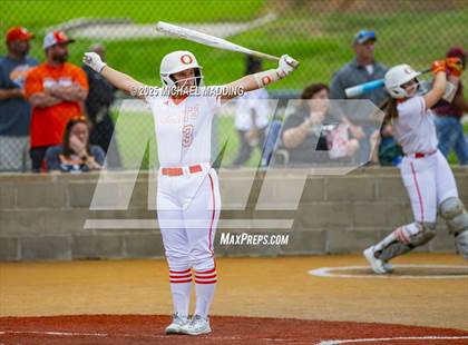 Thumbnail 2 in Orangefield vs Pollok Central (UIL Softball 3A D1 Bi-District Playoff Game 1) photogallery.