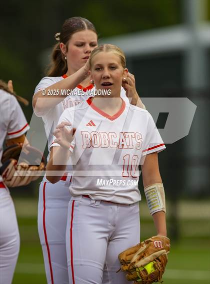 Thumbnail 2 in Orangefield vs Pollok Central (UIL Softball 3A D1 Bi-District Playoff Game 1) photogallery.