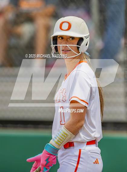 Thumbnail 3 in Orangefield vs Pollok Central (UIL Softball 3A D1 Bi-District Playoff Game 1) photogallery.