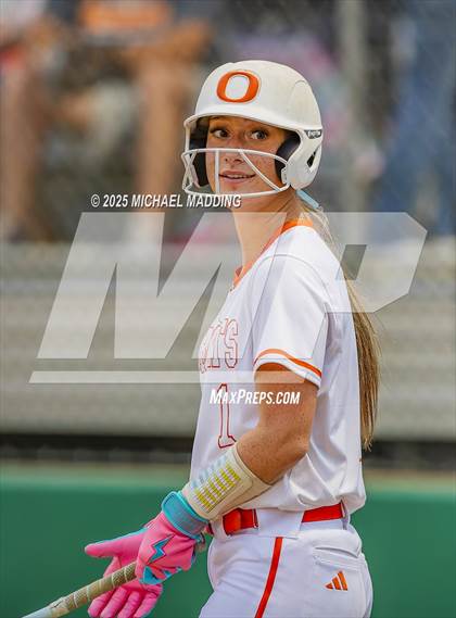 Thumbnail 1 in Orangefield vs Pollok Central (UIL Softball 3A D1 Bi-District Playoff Game 1) photogallery.