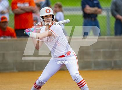Thumbnail 1 in Orangefield vs Pollok Central (UIL Softball 3A D1 Bi-District Playoff Game 1) photogallery.