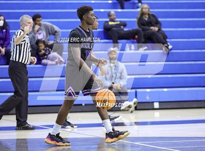 Thumbnail 2 in St. Bernard vs. Manual Arts (4th Annual Wiseburn-DaVinci Holiday Classic Tournament) photogallery.