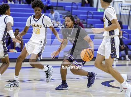 Thumbnail 1 in St. Bernard vs. Manual Arts (4th Annual Wiseburn-DaVinci Holiday Classic Tournament) photogallery.