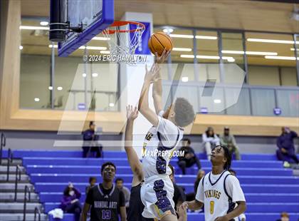 Thumbnail 3 in St. Bernard vs. Manual Arts (4th Annual Wiseburn-DaVinci Holiday Classic Tournament) photogallery.