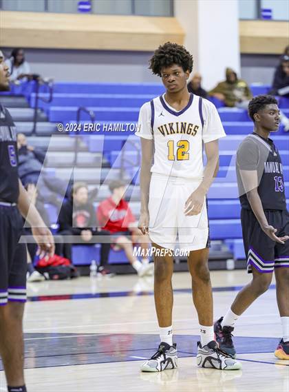 Thumbnail 3 in St. Bernard vs. Manual Arts (4th Annual Wiseburn-DaVinci Holiday Classic Tournament) photogallery.