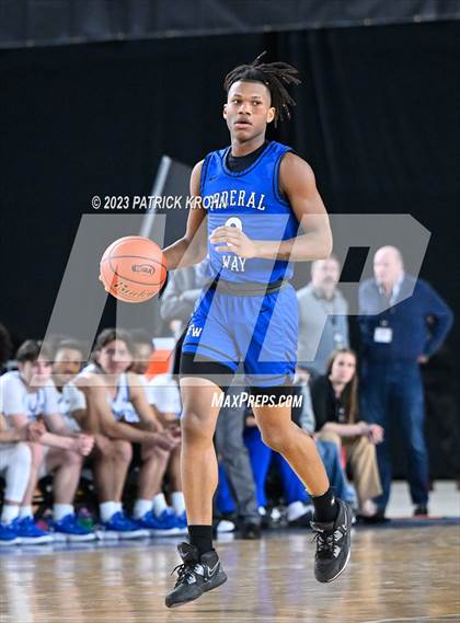 Thumbnail 3 in Federal Way vs. Curtis (WIAA 4A Semifinal) EDITORIAL photogallery.