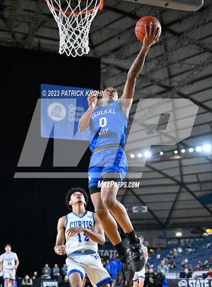 Thumbnail 2 in Federal Way vs. Curtis (WIAA 4A Semifinal) EDITORIAL photogallery.