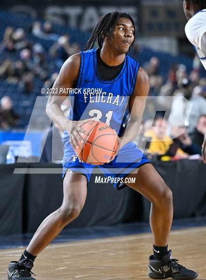 Thumbnail 2 in Federal Way vs. Curtis (WIAA 4A Semifinal) EDITORIAL photogallery.
