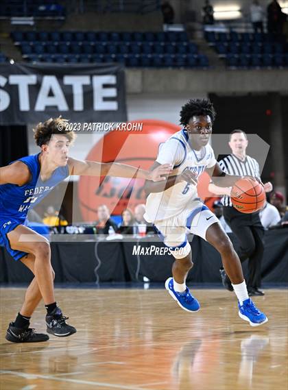 Thumbnail 3 in Federal Way vs. Curtis (WIAA 4A Semifinal) EDITORIAL photogallery.