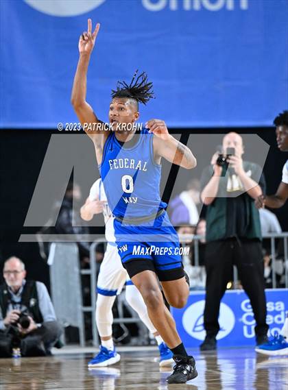 Thumbnail 2 in Federal Way vs. Curtis (WIAA 4A Semifinal) EDITORIAL photogallery.