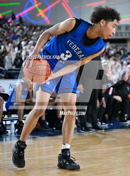 Thumbnail 1 in Federal Way vs. Curtis (WIAA 4A Semifinal) EDITORIAL photogallery.