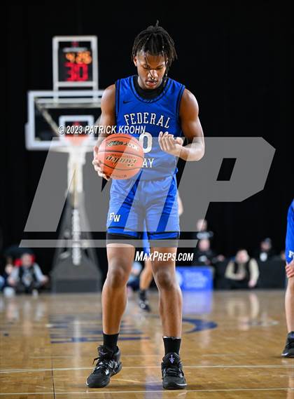 Thumbnail 2 in Federal Way vs. Curtis (WIAA 4A Semifinal) EDITORIAL photogallery.