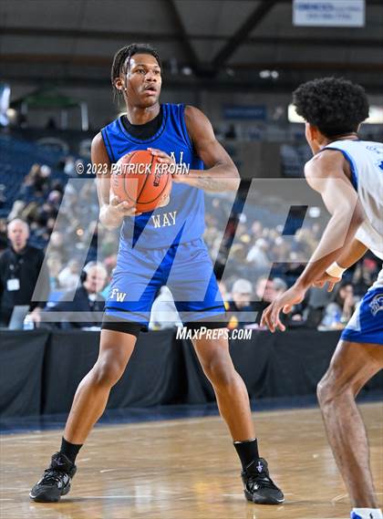 Thumbnail 3 in Federal Way vs. Curtis (WIAA 4A Semifinal) EDITORIAL photogallery.