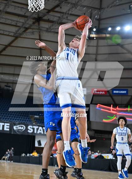 Thumbnail 3 in Federal Way vs. Curtis (WIAA 4A Semifinal) EDITORIAL photogallery.