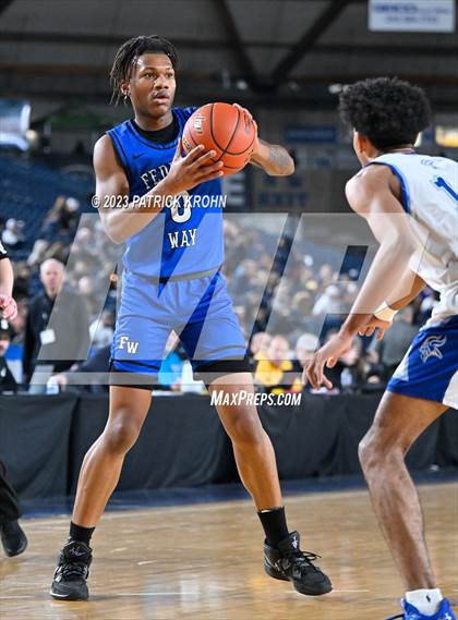 Thumbnail 2 in Federal Way vs. Curtis (WIAA 4A Semifinal) EDITORIAL photogallery.