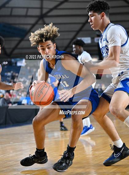 Thumbnail 1 in Federal Way vs. Curtis (WIAA 4A Semifinal) EDITORIAL photogallery.