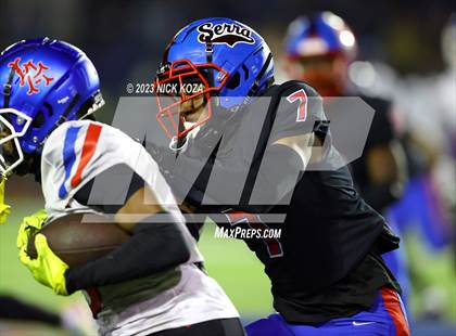 Thumbnail 1 in Los Alamitos vs. Serra (CIF SS D2 Playoffs) photogallery.
